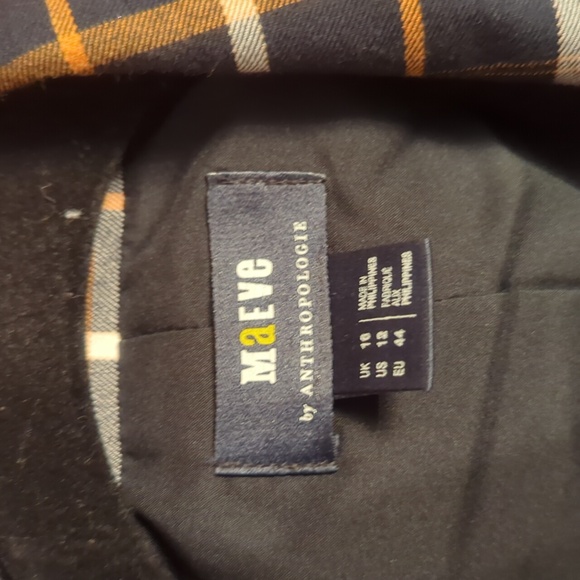 Maeve Oversized Plaid Equestrian Blazer - Picture 7 of 9